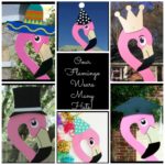 Flamingo Collage Toppers